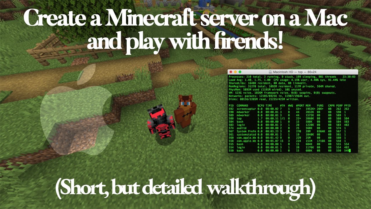 minecraft servers for windows 10 and mac